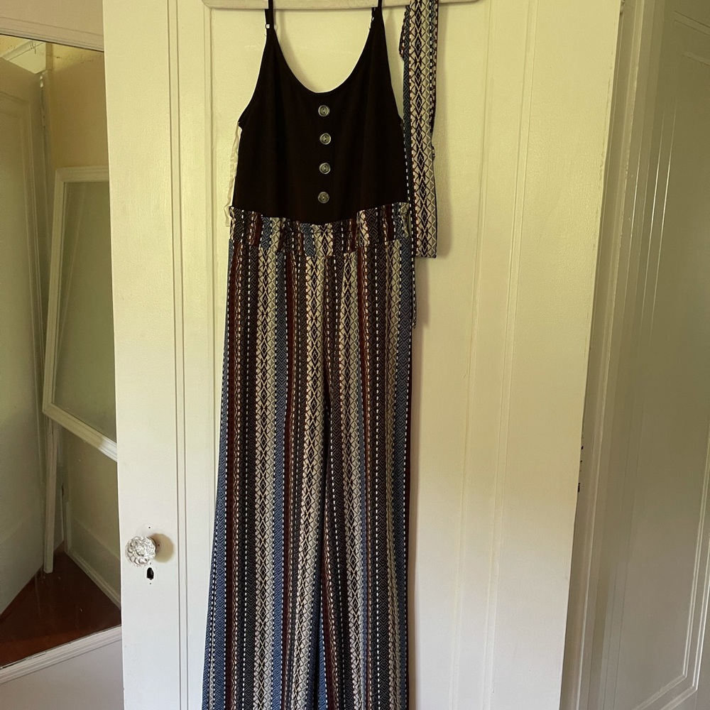 Jumpsuit with strap